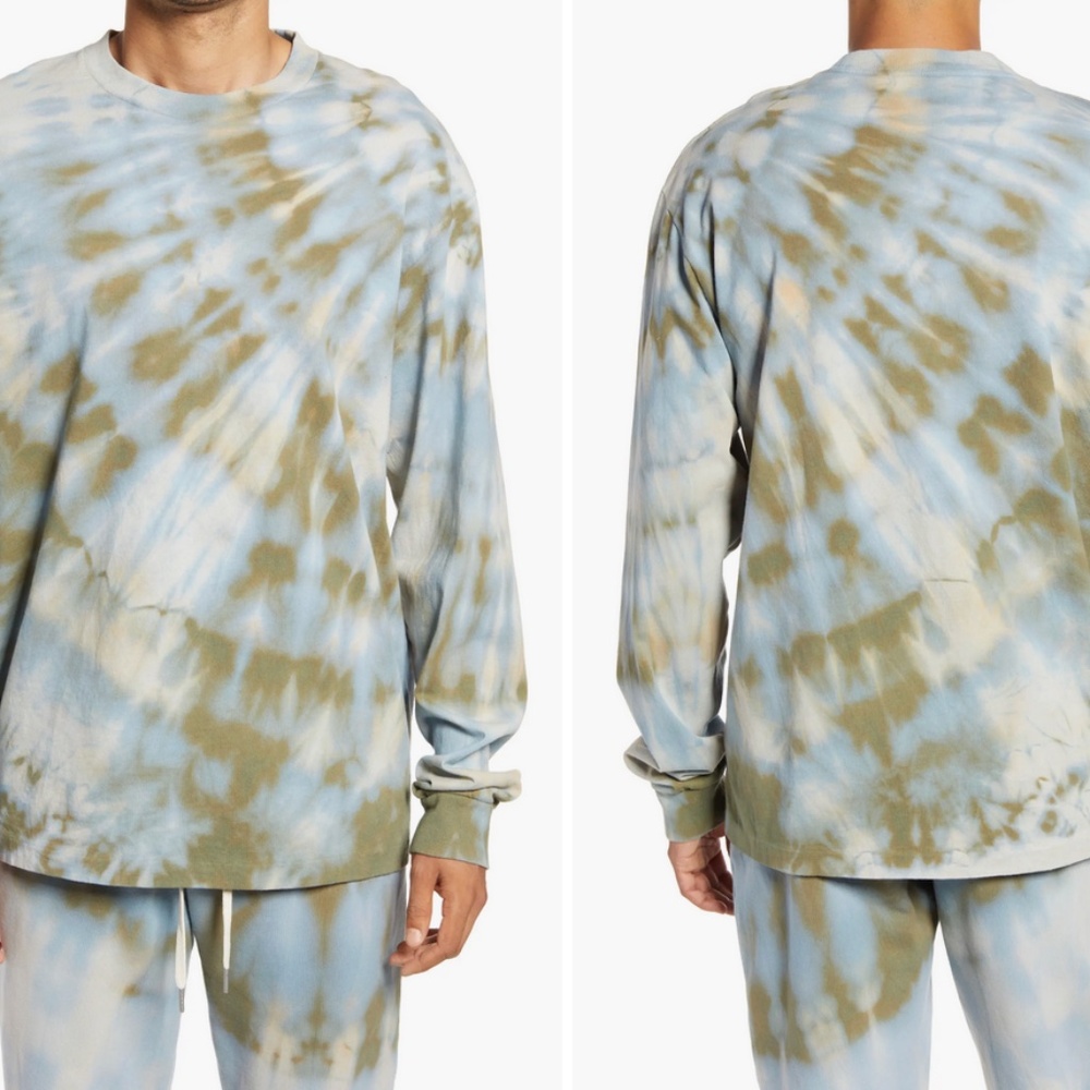 John Elliott Bolinas Tie-Dye University T-Shirt